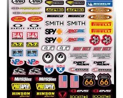 Factory Effex Micro Sponsor Sticker Sheet