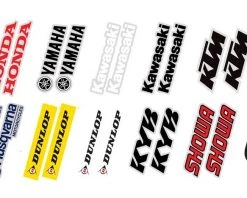 Factory Effex Universal Fork And Swingarm Stickers