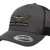 Factory Effex Goldwing Rally Curved Bill Hat -Factory Effex Sales Shop factory effex goldwing rally curved bill hat black grey 1