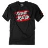 Factory Effex Youth Honda Ride Red Stripes T-Shirt -Factory Effex Sales Shop factory effex honda ride stripes youth t shirt black 1