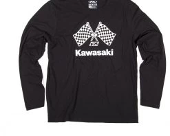 Factory Effex Kawasaki Checker Long Sleeve T-Shirt