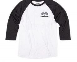 Factory Effex Kawasaki Finish Line Baseball T-Shirt