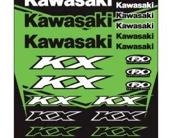 Factory Effex Kawasaki KX Sticker Sheet