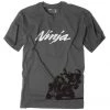 Factory Effex Kawasaki Ninja Bike T-Shirt -Factory Effex Sales Shop factory effex kawasaki ninja t shirt heather grey 1