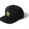 Factory Effex Rockstar Star Hat -Factory Effex Sales Shop factory effex rockstar star snapback hat black 1