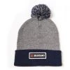 Factory Effex Suzuki Pom Beanie -Factory Effex Sales Shop factory effex suzuki pom beanie grey navy 1