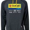 Factory Effex Suzuki Racewear Hoody -Factory Effex Sales Shop factory effex suzuki racewear hoody charcoal black 1