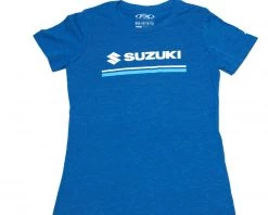 Factory Effex Suzuki Stripes Women's T-Shirt