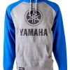 Factory Effex Yamaha Icon Hoody -Factory Effex Sales Shop factory effex yamaha icon pullover gray royal grey blue 1