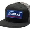 Factory Effex Yamaha Vector Snapback Hat -Factory Effex Sales Shop factory effex yamaha vector snapback hat mesh os black grey 1